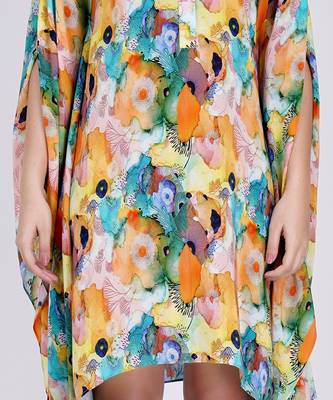 Multicoloured Marine Print Tunic 4