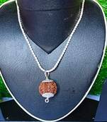 Aurra Stores 9 mukhi / 9 Face Rudraksha Pendant Jgl Certified