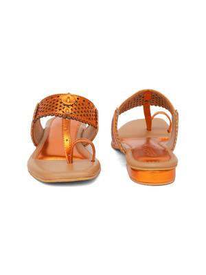 Orange Tangarine Flats 2