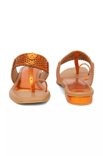 Orange Tangarine Flats