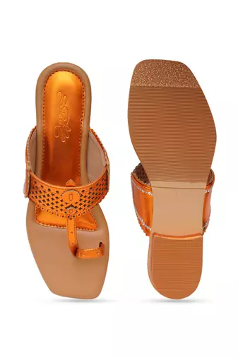 Orange Tangarine Flats