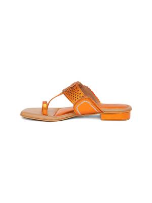 Orange Tangarine Flats 5