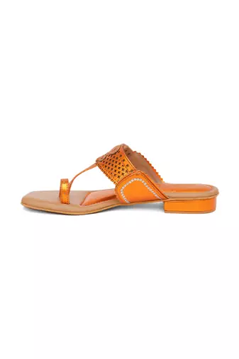 Orange Tangarine Flats