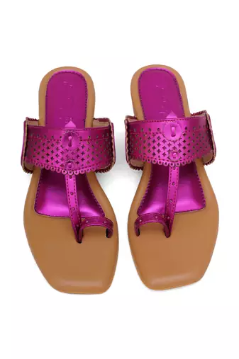 Pink Fuschia  Flats