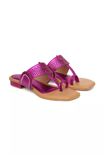 Pink Fuschia  Flats
