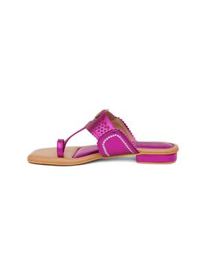 Pink Fuschia  Flats 5