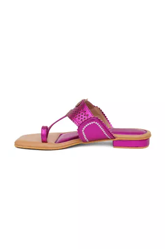Pink Fuschia  Flats