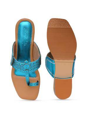 Blue Skyy Flats 4