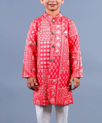 Red Kurta Set 5
