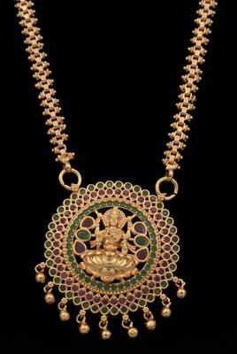 Gold ruby   necklaces 1