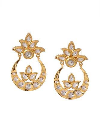 Gold Finish Earrings 1