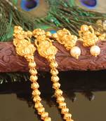 Matte finish temple necklace set