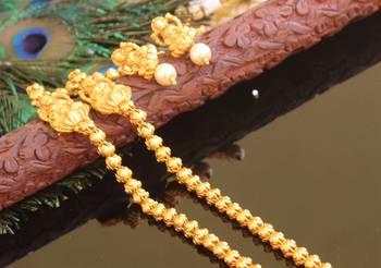 Matte finish temple necklace set 3
