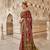 Multicolor Patola Silk Blend Saree With Blouse