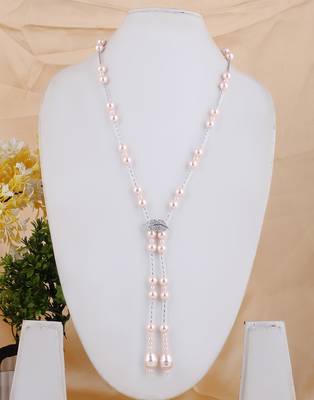 Pink pearl necklaces 1