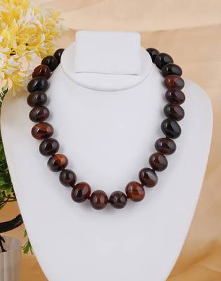 Brown onyx necklaces 1