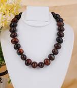 Brown onyx necklaces