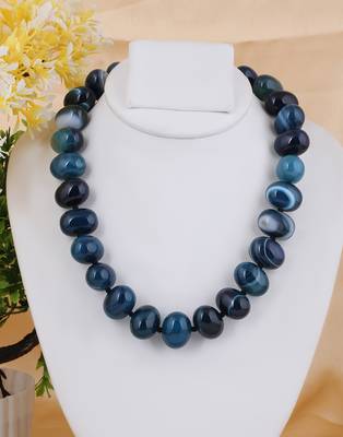 Blue onyx necklaces 1