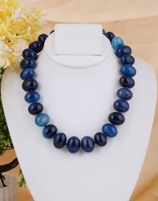 Blue onyx necklaces 1