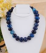 Blue onyx necklaces