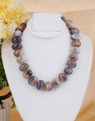 Grey onyx necklaces 1