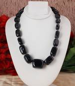 Black agate necklaces