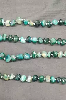 Yellow agate necklaces