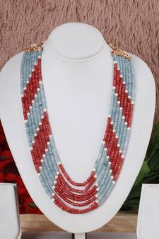 Multicolor onyx necklaces