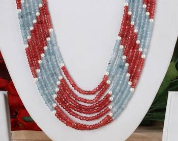 Multicolor onyx necklaces 2