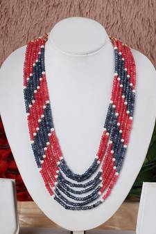 Multicolor onyx necklaces