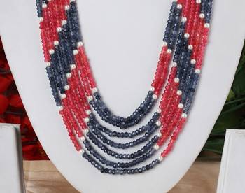 Multicolor onyx necklaces 2