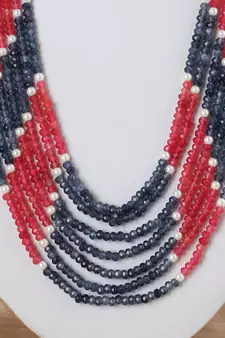 Multicolor onyx necklaces