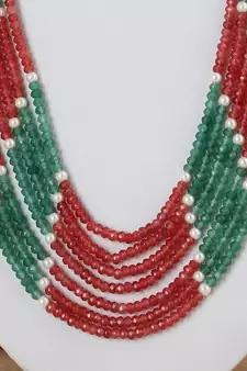 Multicolor onyx necklaces