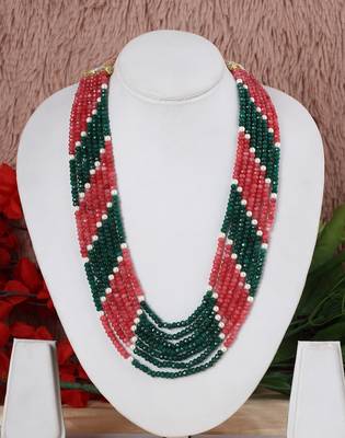 Multicolor onyx necklaces 1