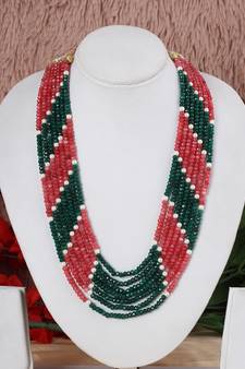 Multicolor onyx necklaces