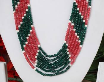 Multicolor onyx necklaces 2