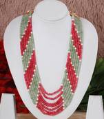 Multicolor onyx necklaces