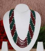 Multicolor onyx necklaces