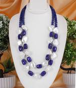 Blue onyx necklaces