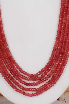 Red onyx necklaces