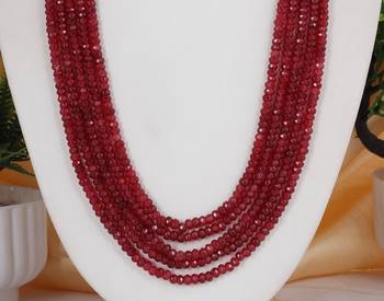 Red onyx necklaces 2