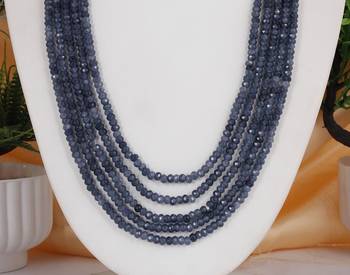 Blue onyx necklaces 2