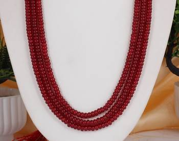 Red onyx necklaces 2