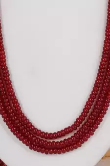 Red onyx necklaces
