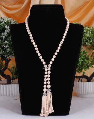 Pink pearl necklaces 1