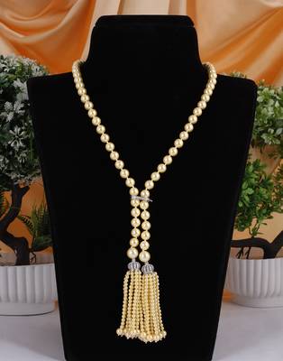 Yellow pearl necklaces 1