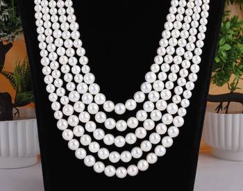 White pearl necklaces 2