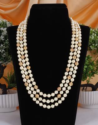 Multicolor pearl necklaces 1