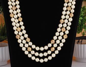 Multicolor pearl necklaces 2
