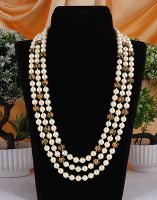 Multicolor pearl necklaces 1